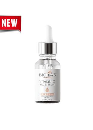 Осветляющая сыворотка с увлажняющим эффектом vitamin c face serum, 30 мл