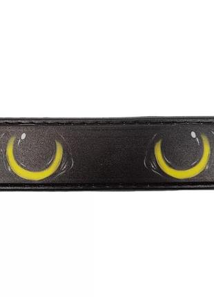 Шеврон кошачьи глаза 2*8 см №4