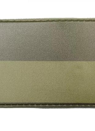 Нашивка флаг украины темная олива 50*70 мм