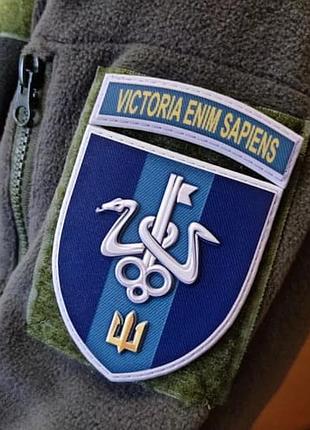 Шеврон dobroznak школа морського піхотинця victoria enim sapiens об'ємний
