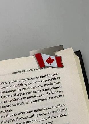 Закладка для планера dobroznak прапор канади (1528)