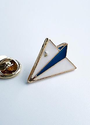Значок dobroznak паперовий літачок (2932)