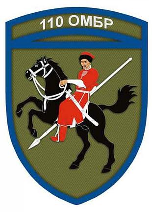 Шеврон всу 110 омбр pro libertate