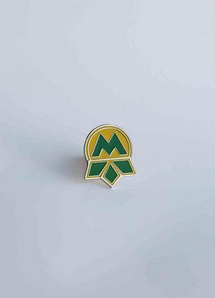 Значок логотип киевского метро