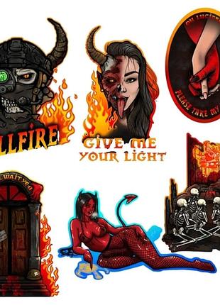 Стікерпак "hellfire" (8457)