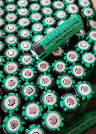 Литиевый аккумулятор 18650 panasonic 4200mah 4.2v li-ion для фонариков