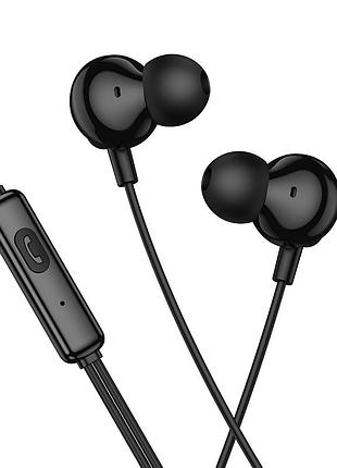Навушники hoco m117 type-c чорний