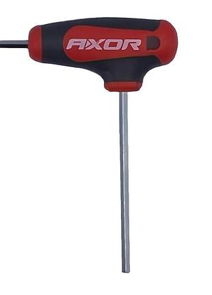 Ключ для регулювання металопластикових вікон шестигранний 4 мм axor з ручкою