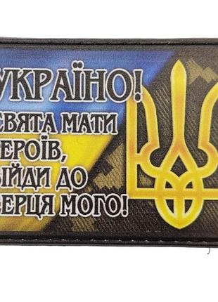 Шеврон украина! святая мать героев, сойди к сердцу моему!