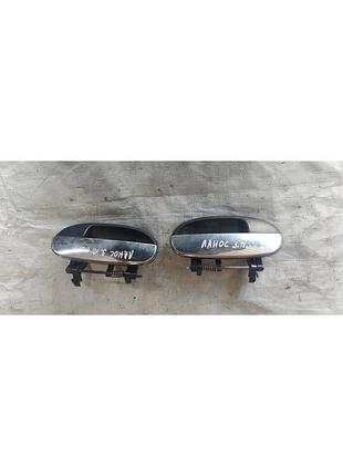 Ручка двери наружная задней daewoo lanos