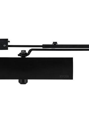 Доводчик дверной накладного типа с кронштейном ryobi 1200 d-1200p(u) silver bc univ_arm en_2/3/4 80кг 1100мм