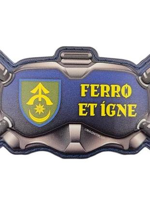 Шеврон очки ferro et igne