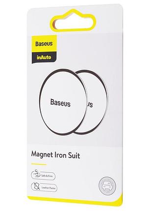 Металлические пластины baseus magnet iron suit (black) 29867