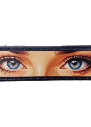 Шеврон голубые глаза