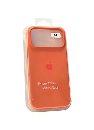 Чехол силиконовый для iphone 17pro silicone case orig full №44 4you