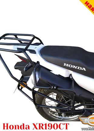 Honda xr190ct цельносварная багажная система для кофров givi / kappa monokey system