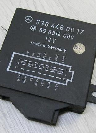 Блок керування пневмопідвіскою mercedes vito w638 (1996-2003) oe: 6384460017