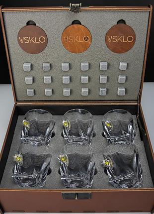 Набір leo 6 - кришталеві склянки (поліція)