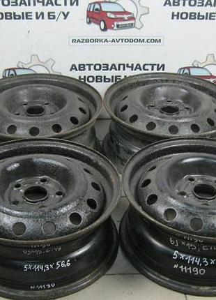 Диск колісний r15 daewoo leganza (1997-2002) 6jx15 5x114.3x56.6 et49 oe:96213449