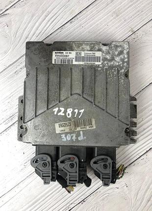 Електронний блок керування двигуном peugeot 307 (01-08)