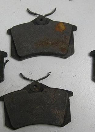Колодки гальмівні задні комплект vw polo (2001-2012), seat ibiza (2002-2009) oe:6q0698451b