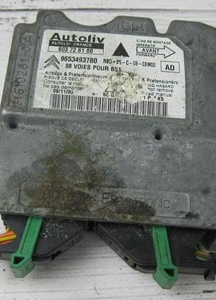 Блок керування подушками безпеки airbag citroen c4 (2004-2010) oe:9653493780
