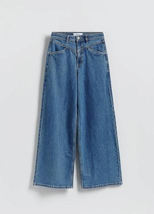 Джинси reserved wide leg 38 р