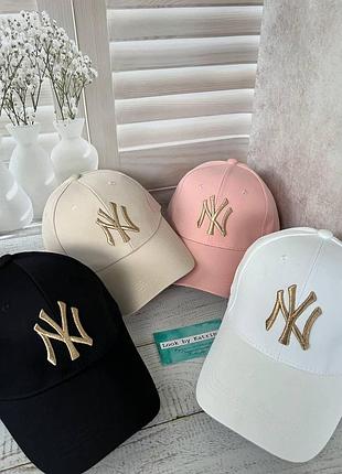 Классические хлопковые унисекс бейсболки new york