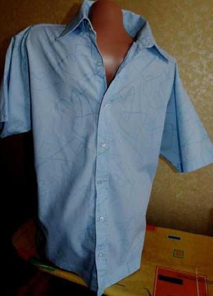 Отличная модная рубашка (состояние новой) 48- 50р
