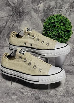 Жіночі кеди-сліпони converse chuck teylor all star,  36,5/23 см