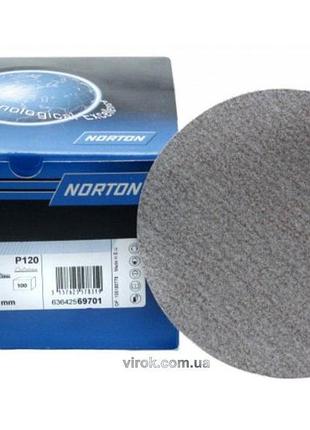 Круг шліфувальний з липучкою norton pro-a275; ø= 150 мм, р 500 з наждачного паперу [100]