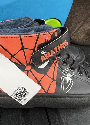 H&m кеди чоботи дитячі spider man marvel