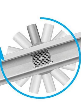 Трап підлоговий зливний з нержавіючої сталі "rotary" fala; 70x 4х 5 см, обертовий сифон [5/70]