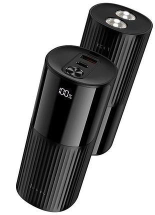 Портативний зп power bank hoco j150 stream 22.5w+pd20w+lighting 20000 mah black