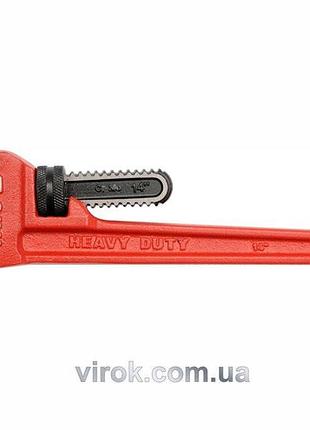 Ключ трубный прямой yato : 250 мм (10"), max ø= 1" (25mm) [6/18]