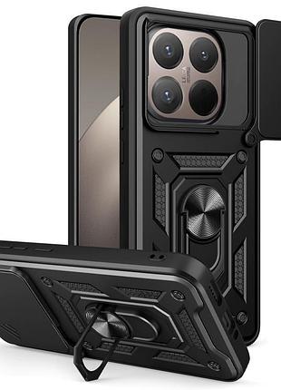 Чехол ummi camshield serge ring для xiaomi 15t черный / black