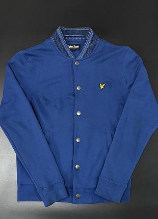 Бомбер чоловічий lyle & scott (s) мужской бомбер