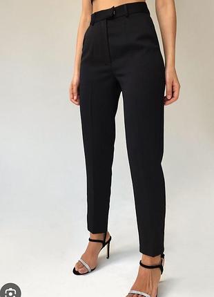 Брюки женские деловые, штанины классические зауженные next