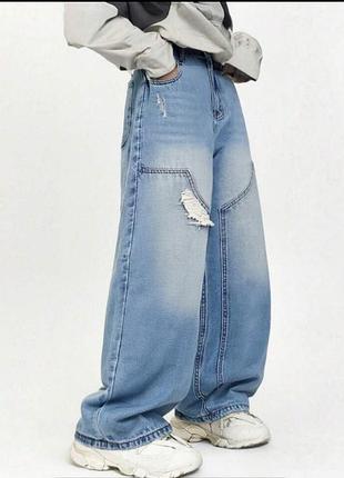 Модные джинсы shein 0866