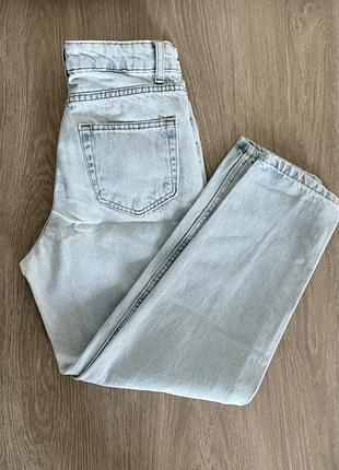 Джинси mom блакитного кольору туреччина 30 розмір