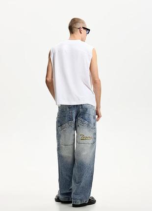 Берушка bershka джинсы джинсы супер багги-маги 34 и 40