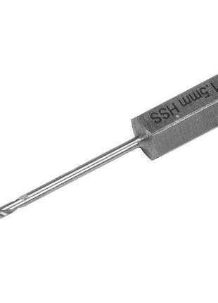 Сверло по металлу yato: hss6542, ø=1.5мм,hex-1/4", l=57/26мм, для нержавеющий.,конструкт.,легов.стали(dw)