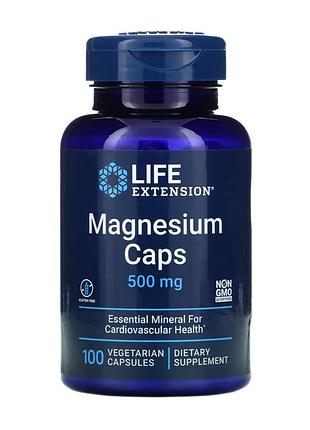 Magnesium caps 500 mg - 100 vcaps