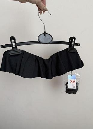 Купальник,  верхня частина купальника , ліф primark у рубчик