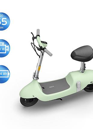 Электросамокат городской с сиденьем okai ceetle pro ea10c mint green складной 900w батарея 10.4ah пробег до 55 км nfc app до 100кг