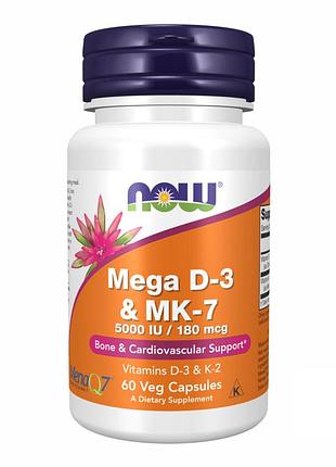 Mega d-3 & mk-7 - 60 vcaps