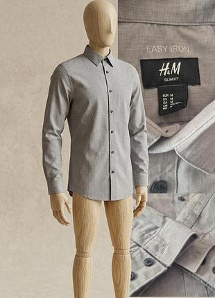 Рубашка мужская h&amp;m р.m