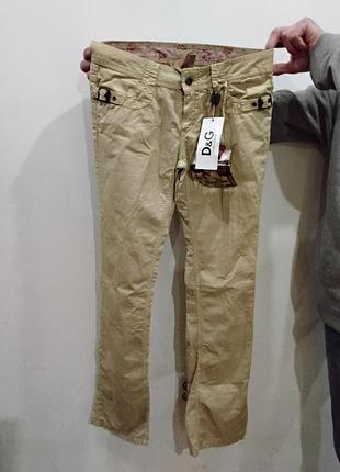 Вінтажні штани d&g dolce & gabbana denim devotees, оригінал
