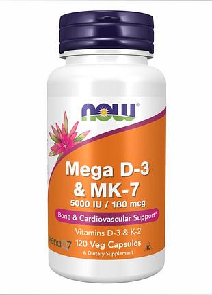 Mega d-3 & mk-7 - 120 vcaps