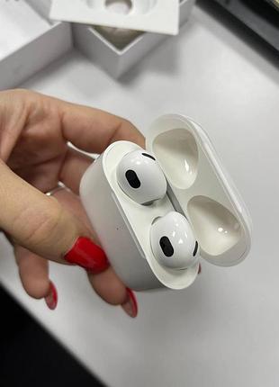 Навушники apple airpods 3 епл ейрподс 3 білі бездротові для музики та дзвінків